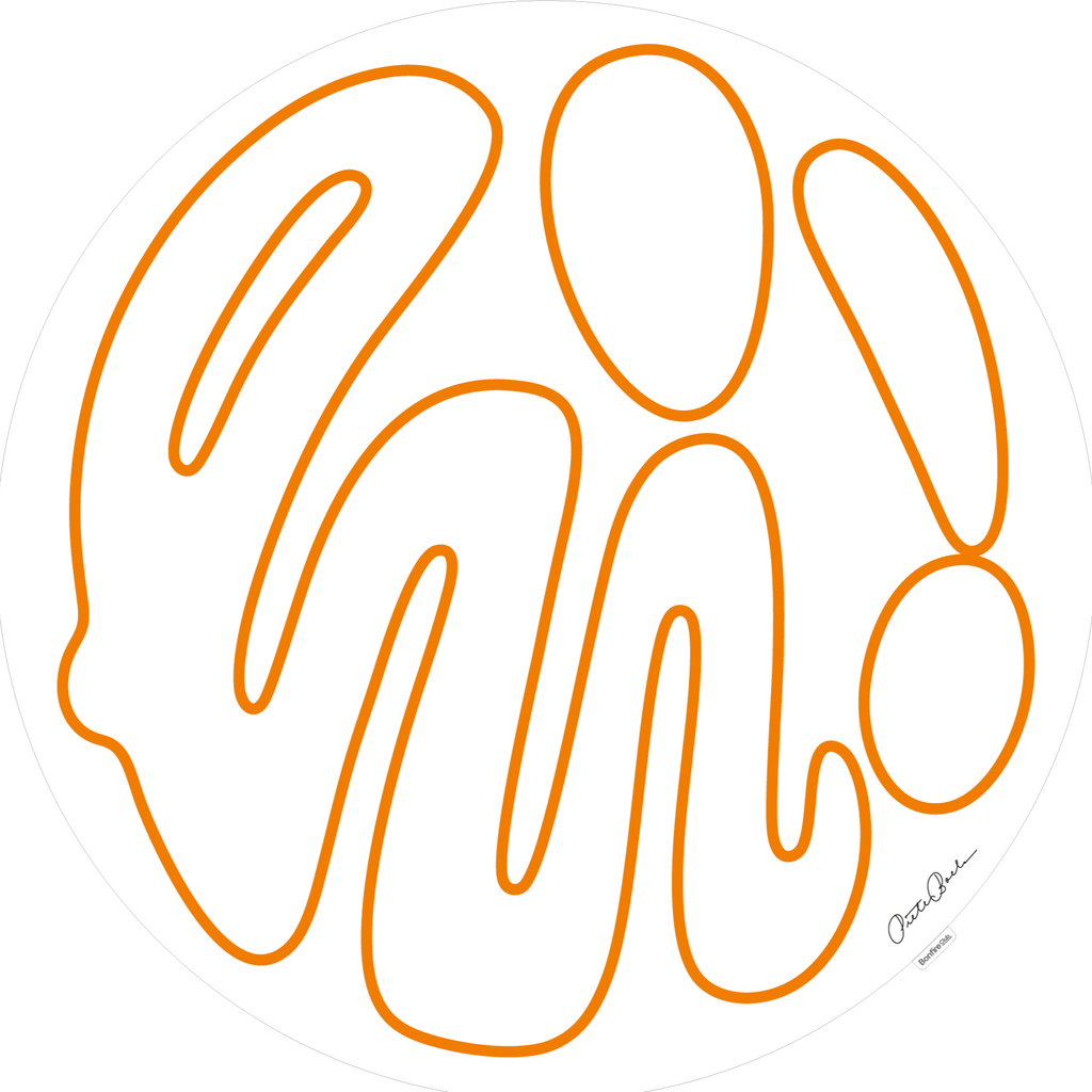 Hi Neon Typographie par Pieter Boels